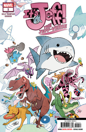 ITS JEFF THE JEFF-VERSE #1 - 2ND PTG GURIHIRU VAR