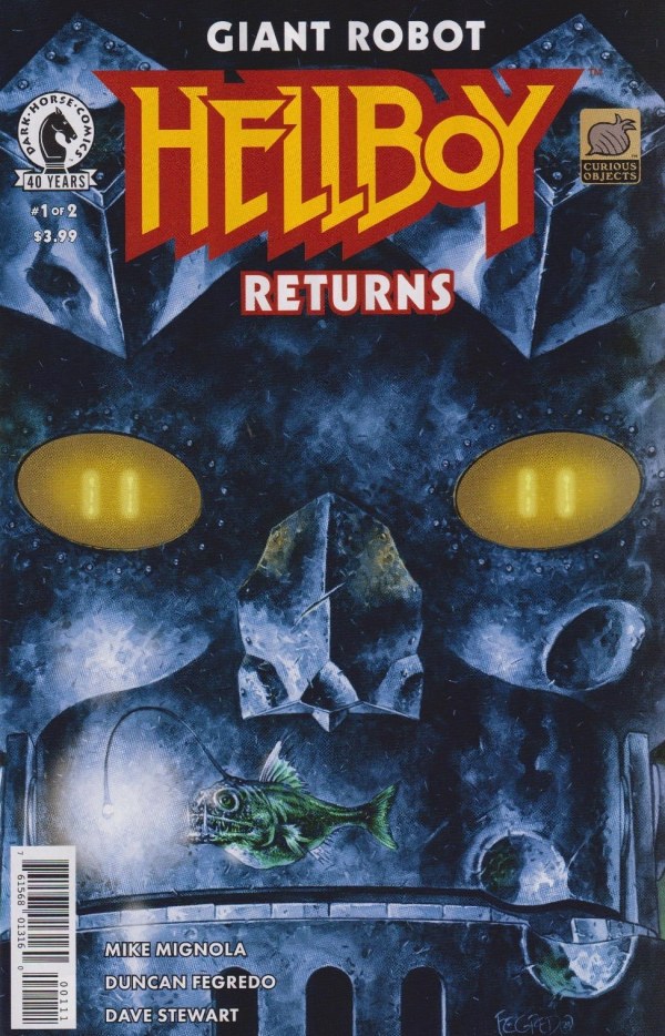 Giant Robot Hellboy Returns #1 CVR A