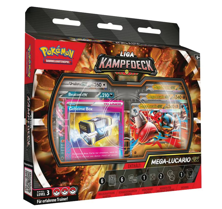 Pokemon Liga-Kampf Deck Mega-Lucario deutsch