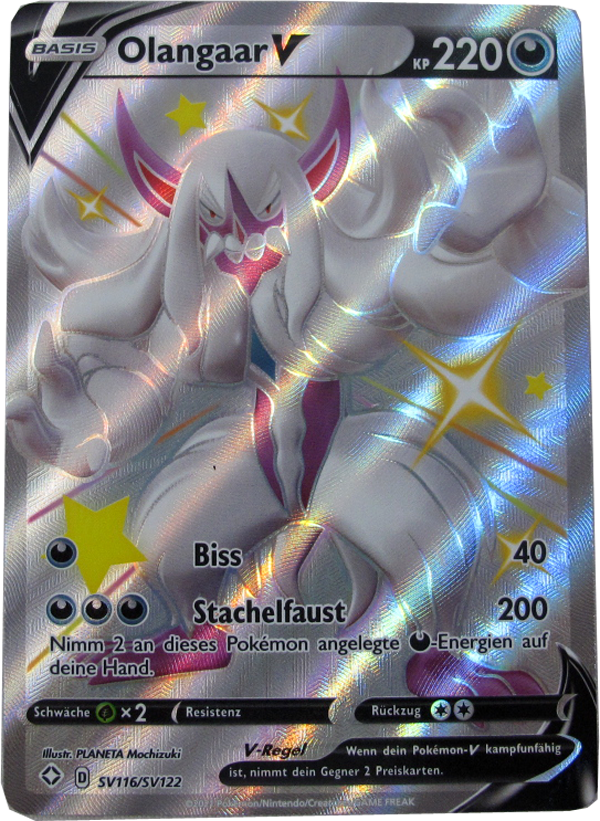 GLSS-SV116/SV122 Shiny Olangaar V Full Art Deutsch