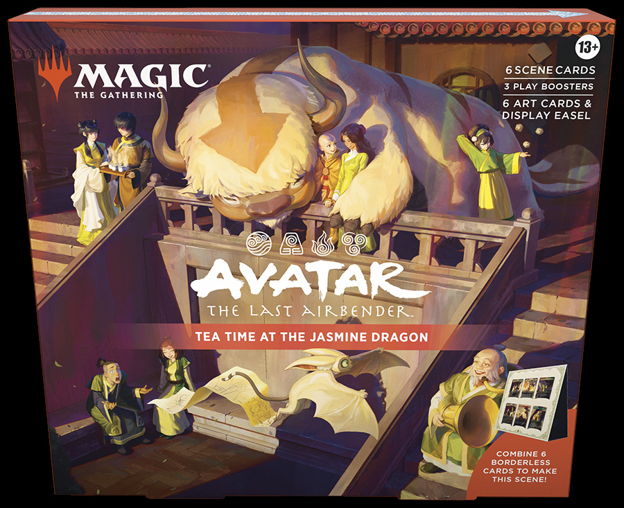 Magic Avatar: The Last Airbender Scene Box - Tea Time at the Jasmine Dragon englisch