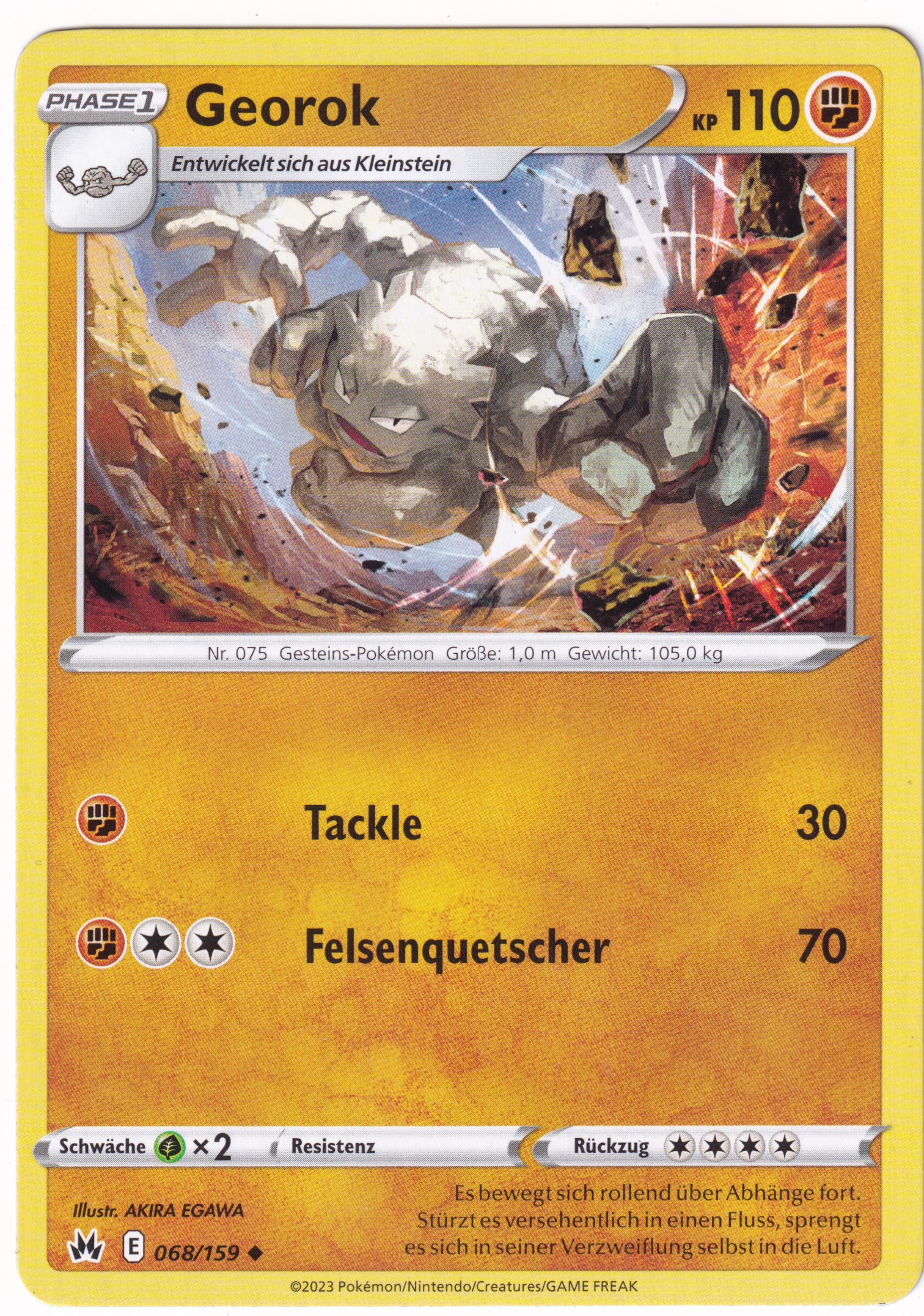 Georok 068/159 Uncommon - Zenit der Könige Deutsch