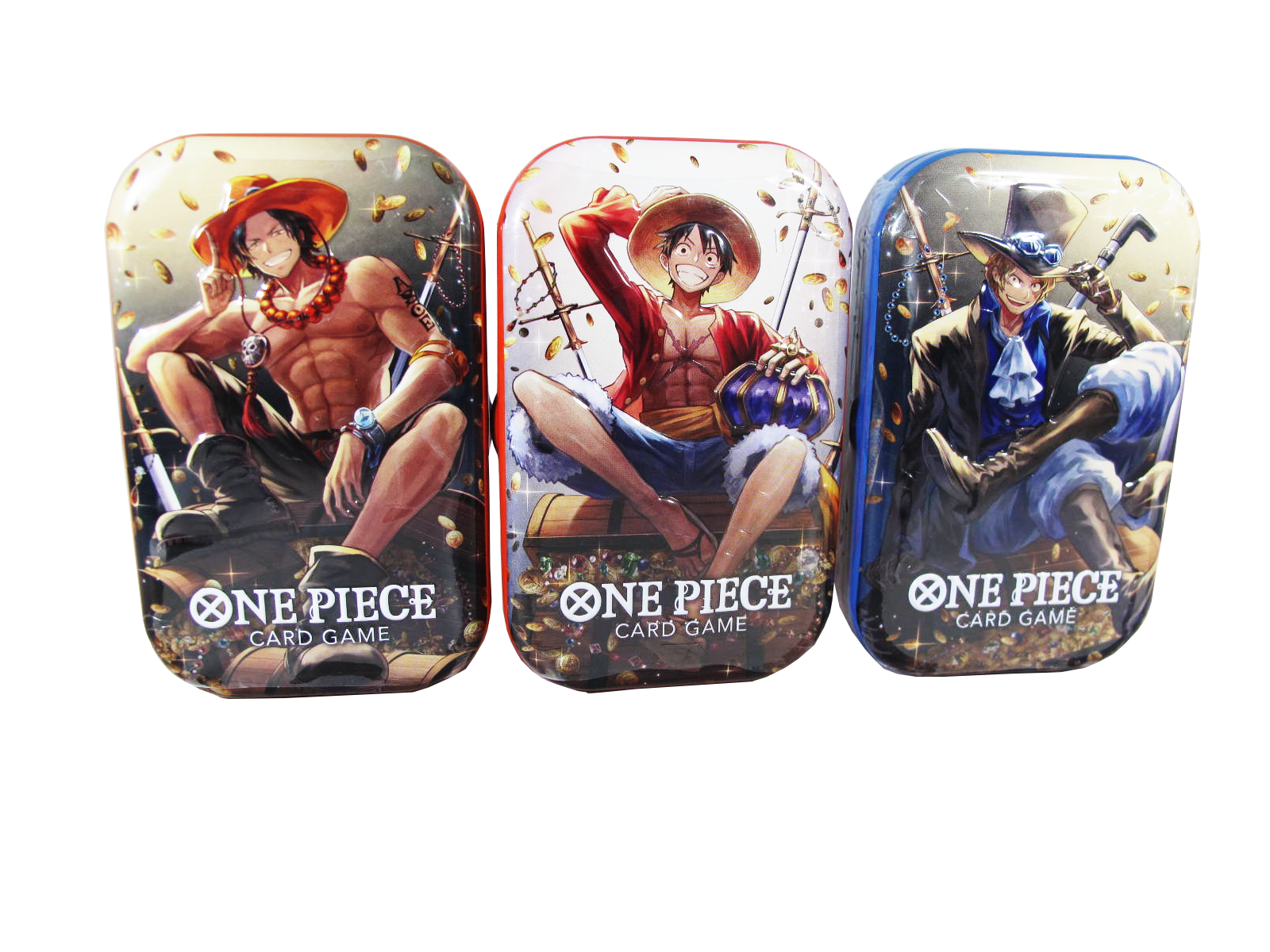 One Piece CG Tin Box Vol.02 TS02 englisch (zufällige Auswahl)