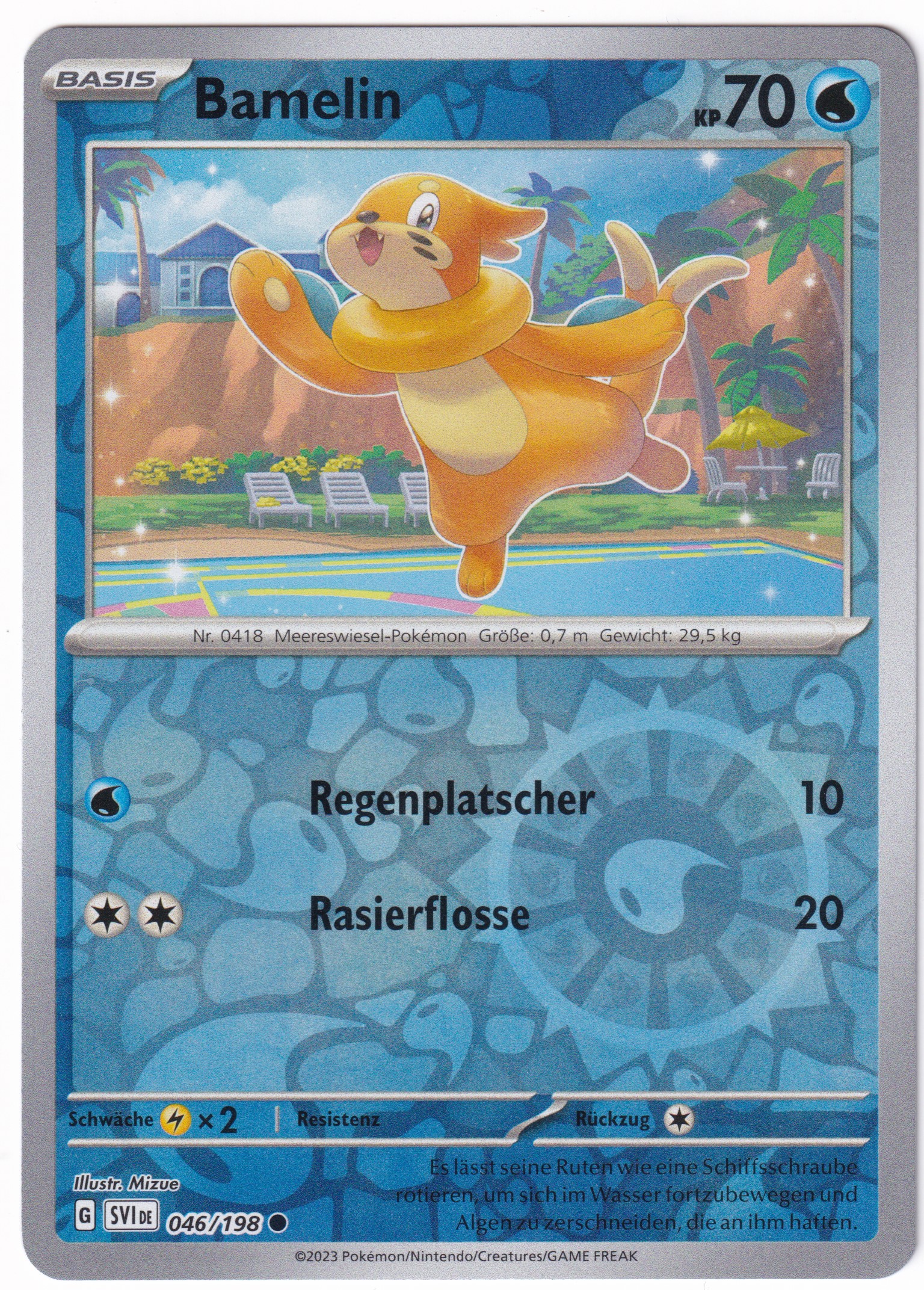 Bamelin 046/198 Common Reverse Holo  - Karmesin & Purpur Deutsch