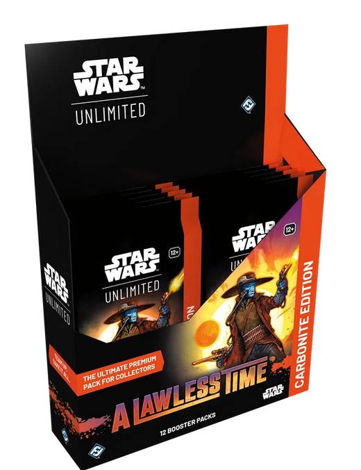 Star Wars: Unlimited - A Lawless Time Carbonite Booster Display englisch