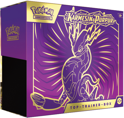 Pokemon Karmesin & Purpur Miraidon (lila) Top-Trainer-Box deutsch