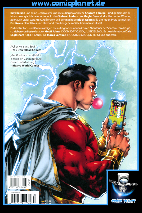 Shazam! Band 02: Das Grab des Captain Marvel