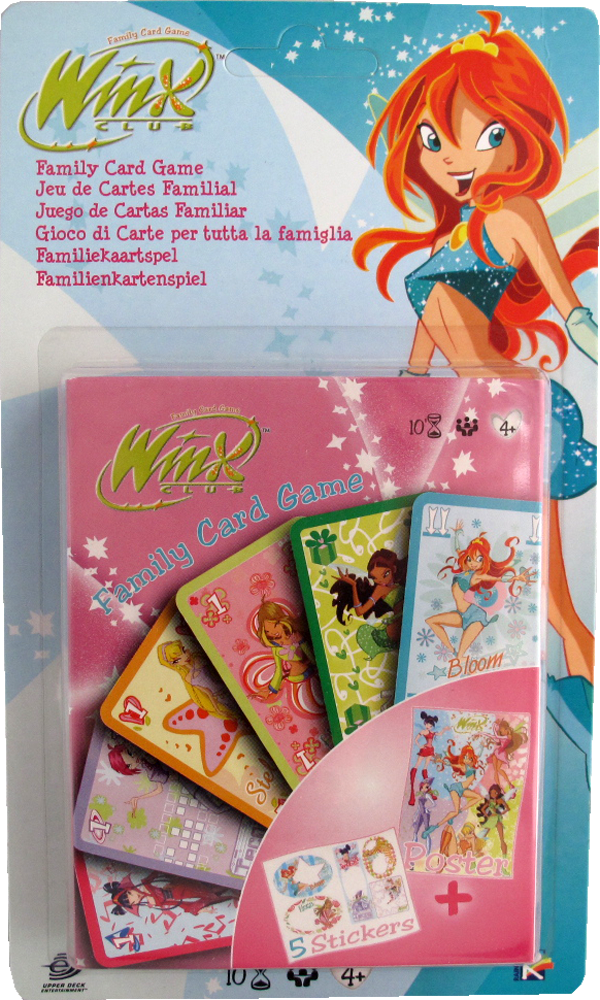 Winx Club Familienkartenspiel englisch
