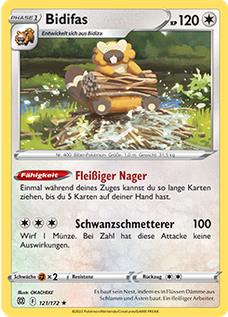 Bidifas 121/172 Rare - Strahlende Sterne Deutsch