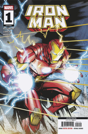IRON MAN (2026) #1 GERARDO SANDOVAL 2ND PRINTING VARIANT