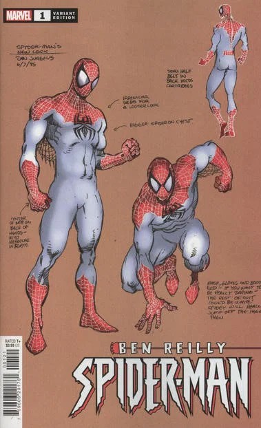 Ben Reilly Spider-Man #1 Cover D Incentive Design Variant