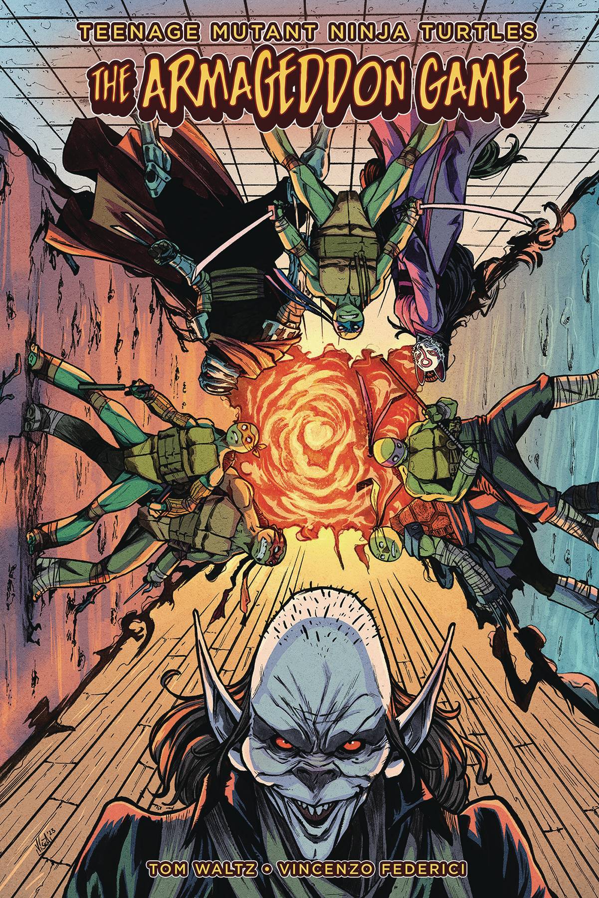 TURTLES TMNT ARMAGEDDON GAME HC