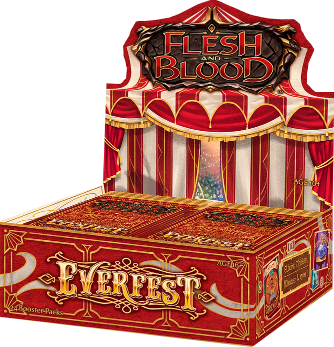 Flesh and Blood Everfest First Edition Booster Display englisch