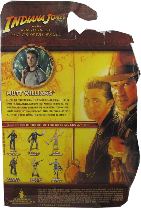Action Figur - Indiana Jones - Kingdom of the Crystal Skull - Mutt Williams