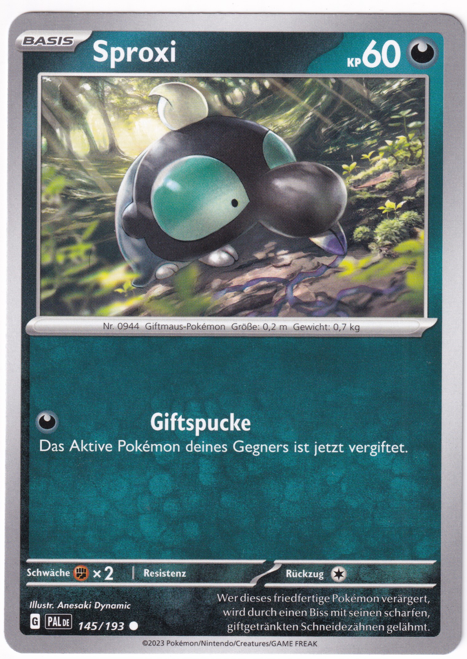 Sproxi 145/193 Common - Entwicklungen in Paldea Deutsch