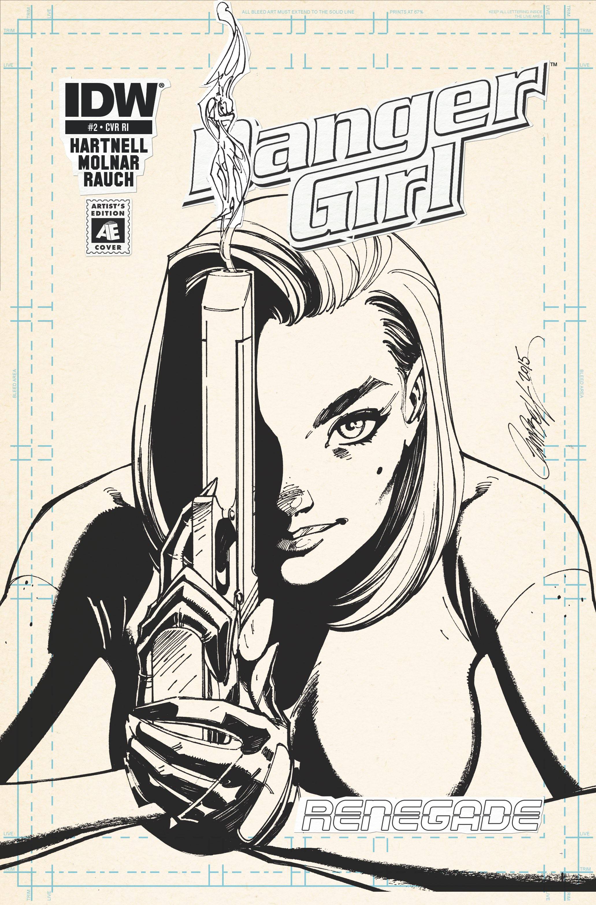 DANGER GIRL RENEGADE #2 (OF 4) J SCOTT CAMPBELL INCV VAR