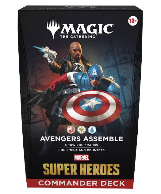 Magic Marvel Super Heroes Avengers Assemble Commander Deck englisch