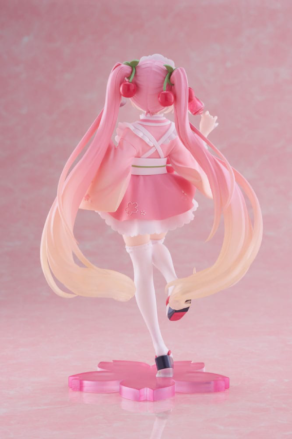 Figur - Hatsune Miku - Newley Written Figure - Sakura Miku (Japanese Cafe Ver.) Reissue