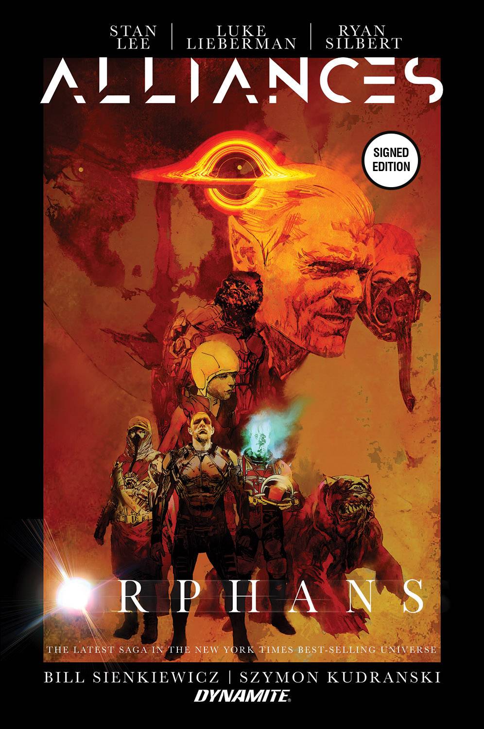 STAN LEE ALLIANCES ORPHANS HC - SIGNED EDITION (SIENKIEWICZ, LIEBERMAN & SILBERT)