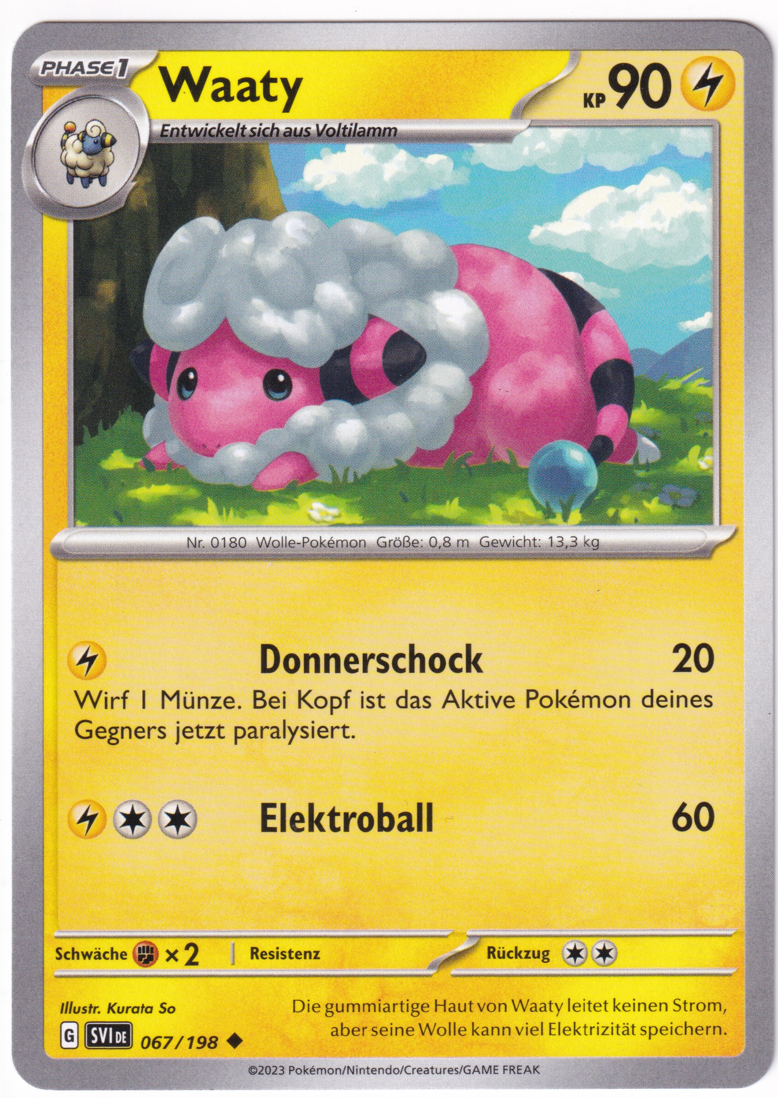 Waaty 067/198 Uncommon - Karmesin & Purpur Deutsch