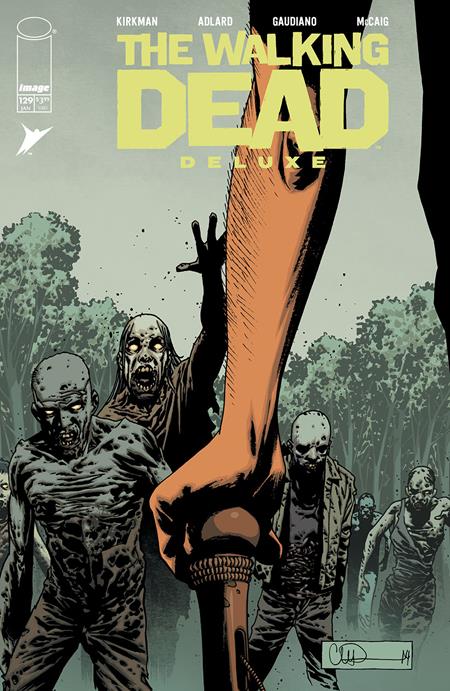WALKING DEAD DELUXE #129 CVR B CHARLIE ADLARD