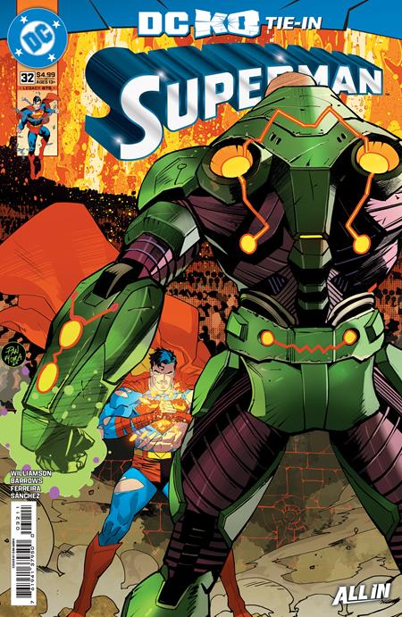 SUPERMAN #32 CVR A DAN MORA (DC K.O.)