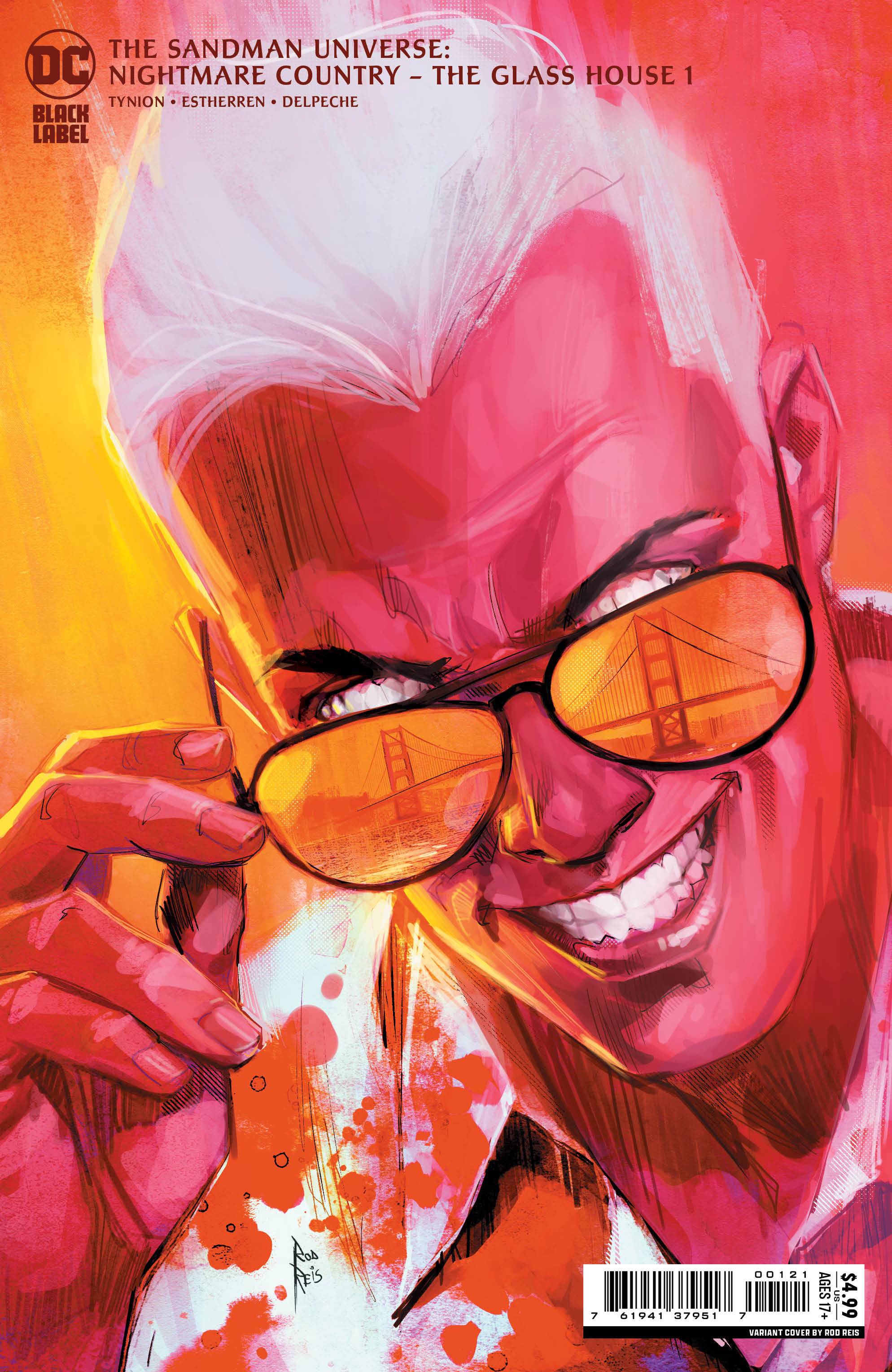 SANDMAN UNIVERSE NIGHTMARE CONTRY - GLASS HOUSE #1 CARD STOCK VAR