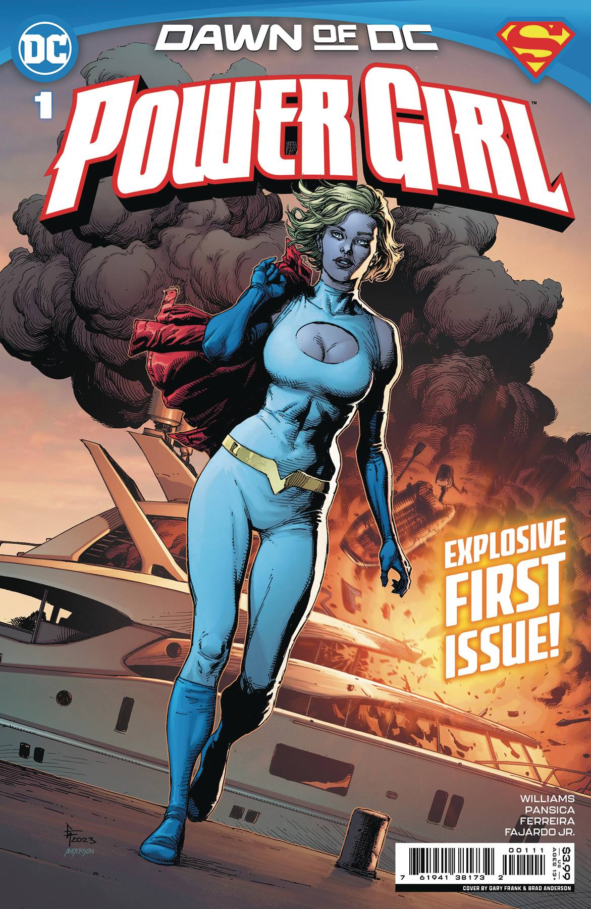 POWER GIRL (2023) #1 CVR A GARY FRANK