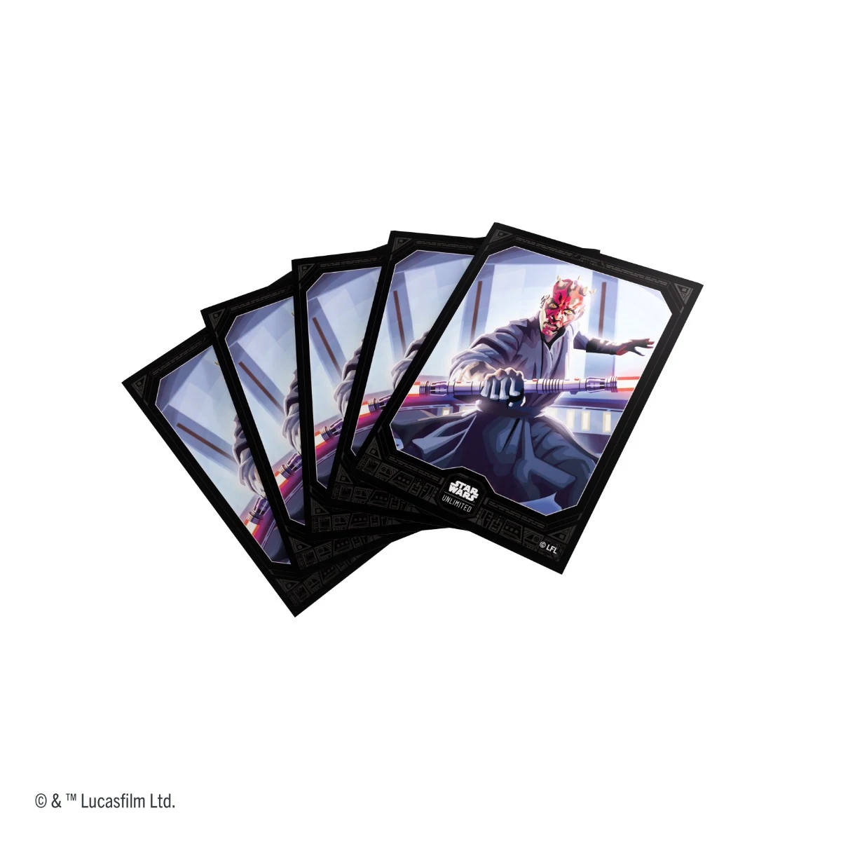 Gamegenic - Star Wars: Unlimited Premium Art Sleeves - Darth Maul