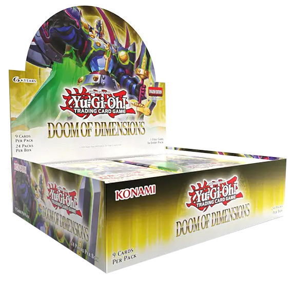 Yu-Gi-Oh! Doom of Dimensions Booster Display deutsch