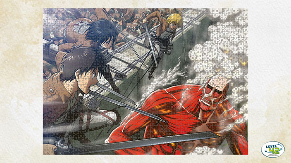 1000 Teile Puzzle - Attack on Titan - Fight