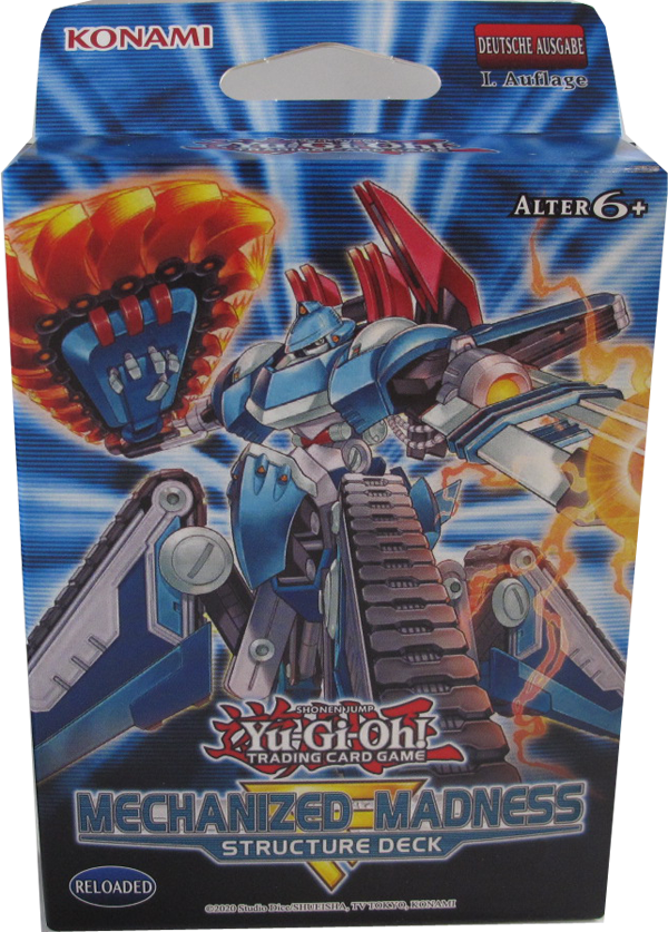 Yu-Gi-Oh! Mechanized Madness Structure Deck deutsch