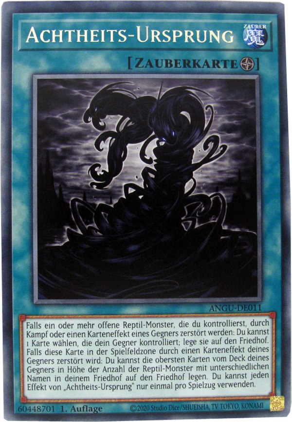 ANGU-DE011 Achtheits-Ursprung Rare deutsch