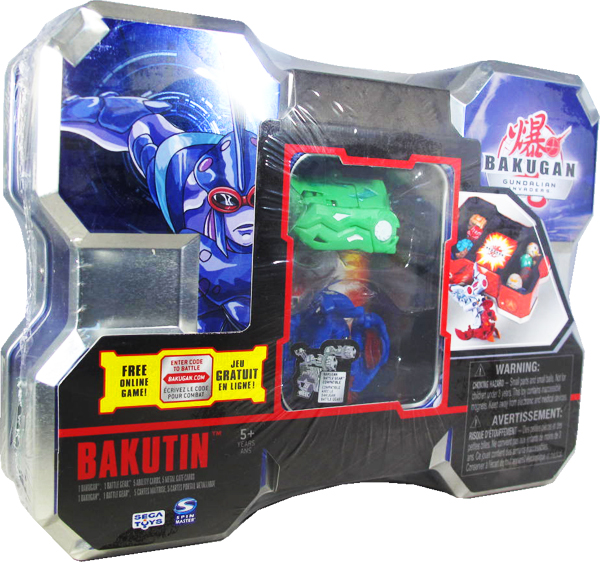Bakugan Gundalian Invaders Series 2010 - Blue Bakutin
