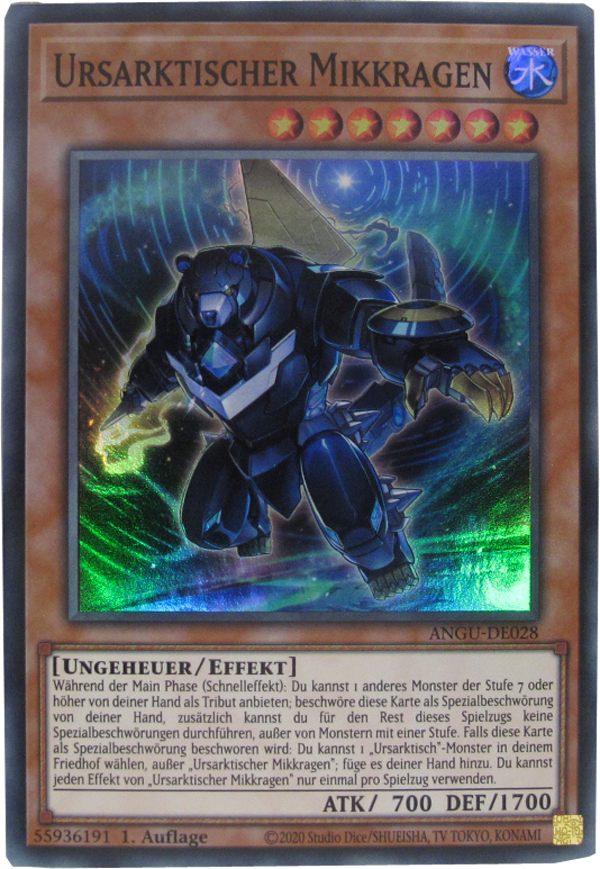 ANGU-DE028 Ursarktischer Mikkragen Super Rare deutsch