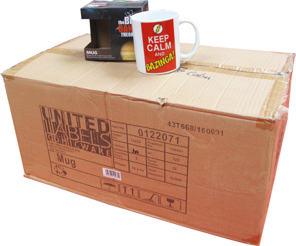 Tasse - The Big Bang Theory - "Keep Calm and Bazinga!" Case