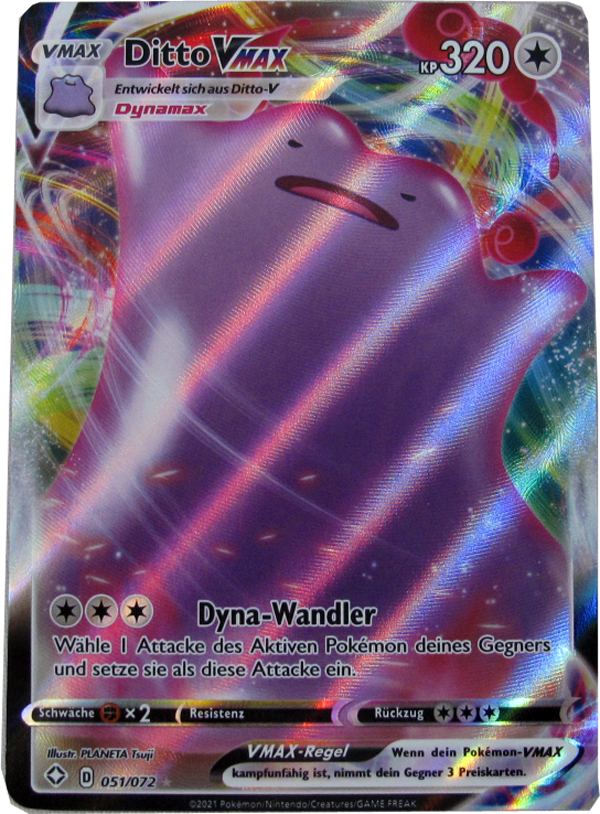 GLSS-051/072 Ditto Vmax Full Art Deutsch