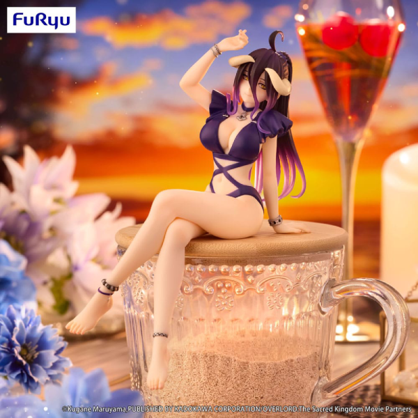 Figur - Overlord Noodle Stopper PVC Statue Albedo Swimsuit Dark Purple Color Ver.