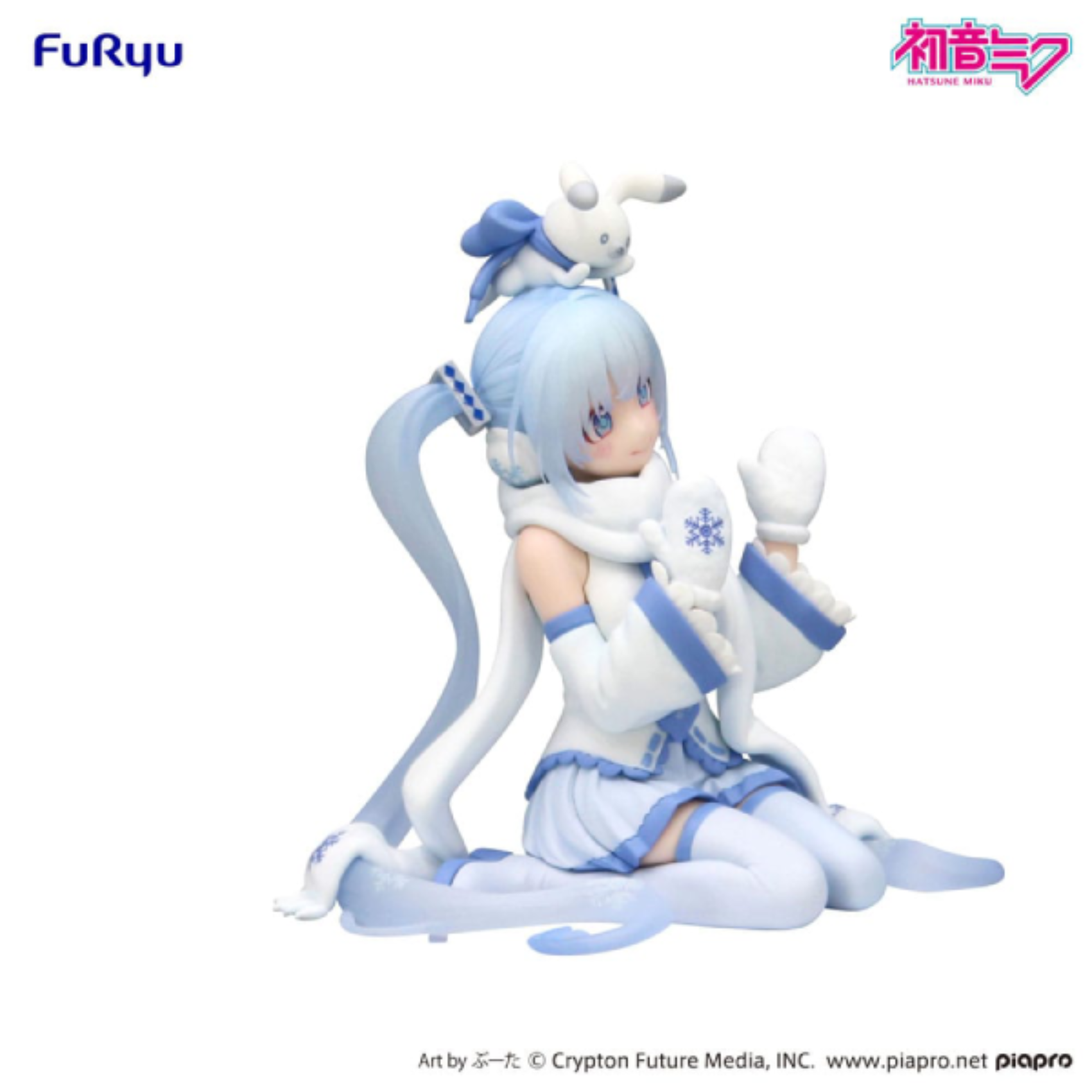 Figur - Hatsune Miku - Noodle Stopper Figure - Snow Miku (Sky Town 10th Ver.)