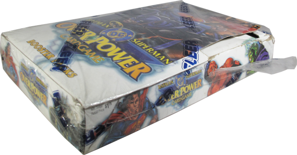 DC - OverPowered Card Game - Booster Pack Display - Batman & Superman englisch