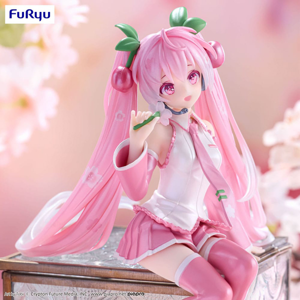 Figur - Hatsune Miku - Noodle Stopper Figure - Sakura Miku 2024 (Pearl Color Ver.)