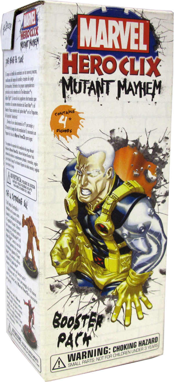 Marvel Hero Clix Mutant Mayhem Booster Pack