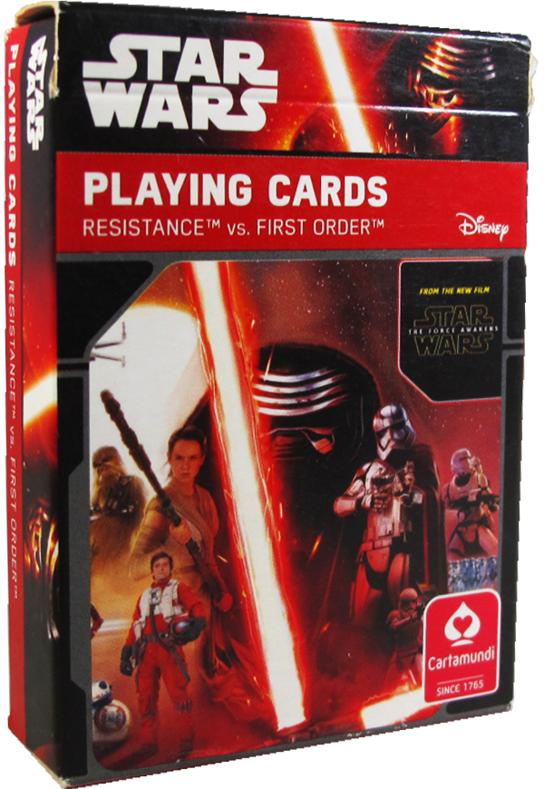 Star Wars Playing Cards - Resistance vs. First Order
