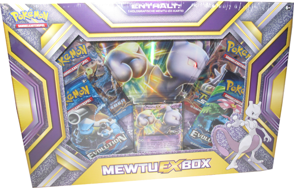 Pokemon Mewtu EX Box