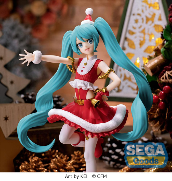 Action Figur - Hatsune Miku - Luminasta Figure - Christmas 2023