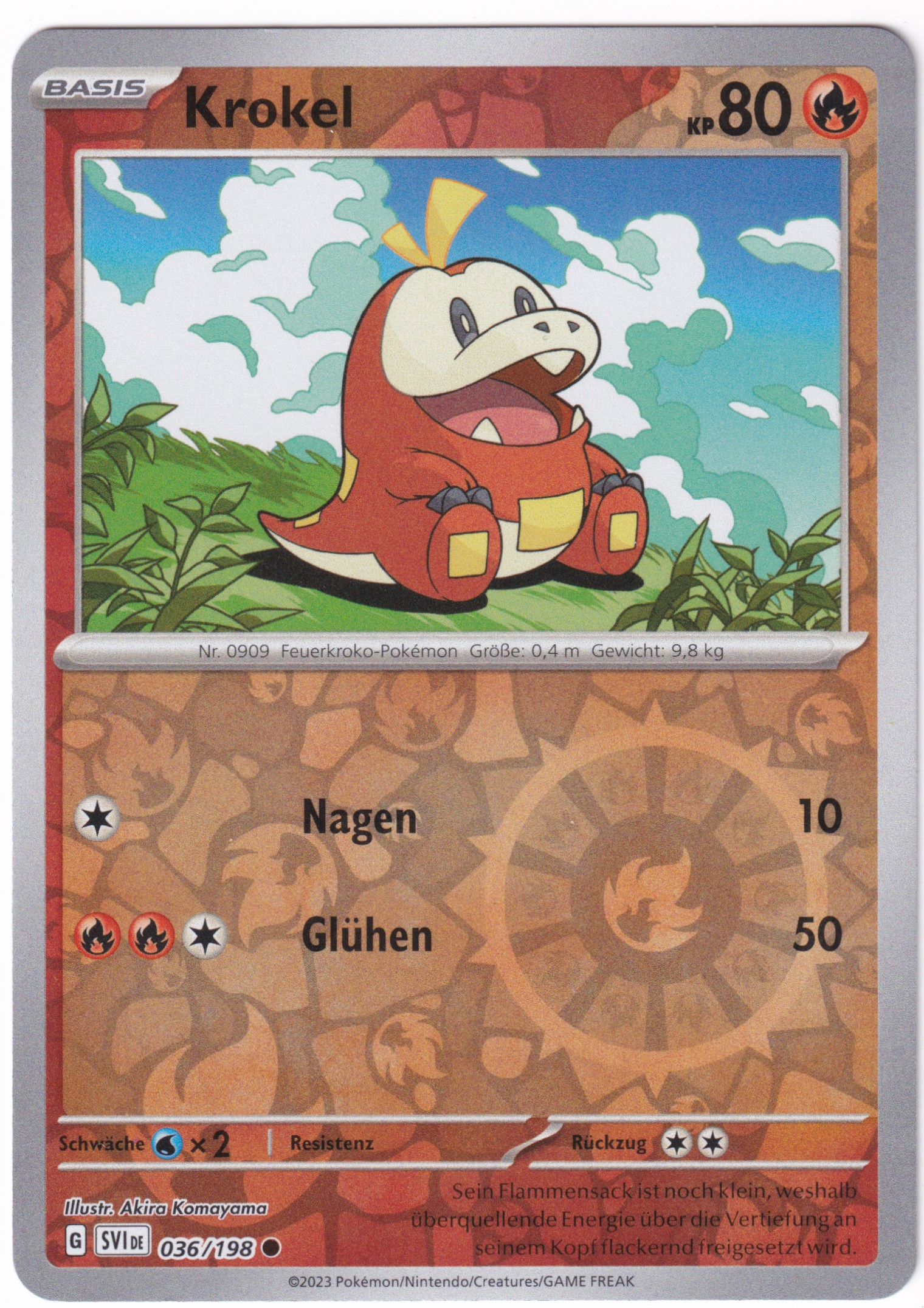 Krokel 036/198 Common Reverse Holo  - Karmesin & Purpur Deutsch