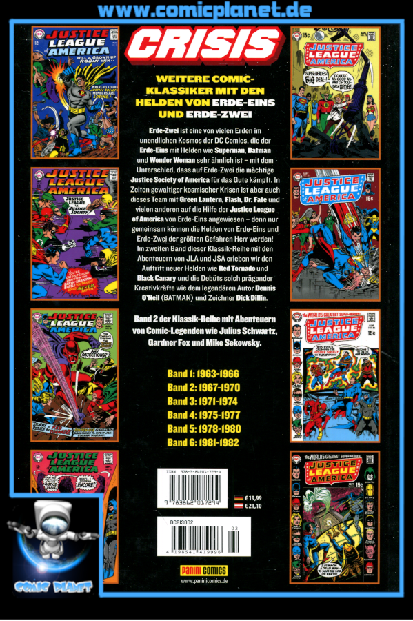 Justice League of America Band 02: Crisis 1967-1970