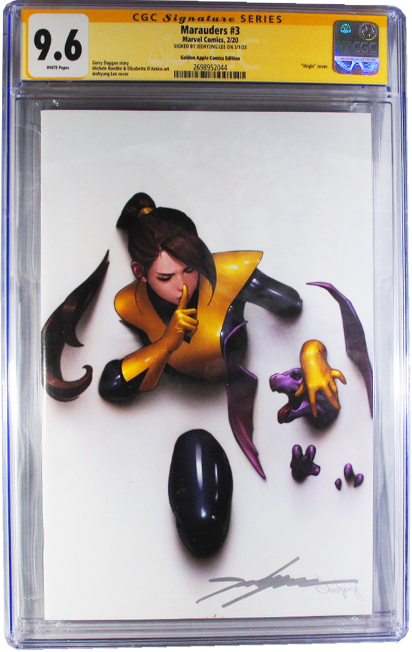 MARAUDERS #3 VIRGIN VARIANT - SIGNED by JEEHYUNG LEE - CGC GRADED 9.6