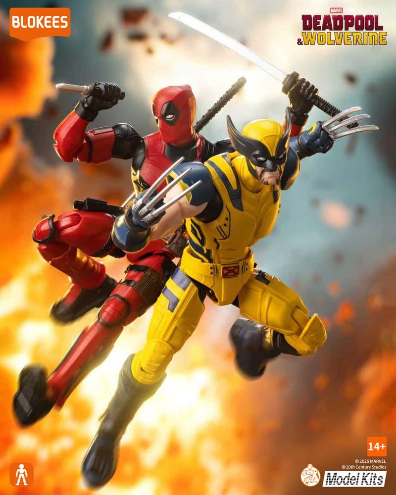 Marvel Blokees Bausatz Deadpool & Wolverine - Deadpool