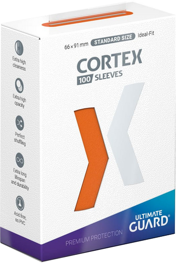 Ultimate Guard - Standard Size - Cortex - Orange (100)